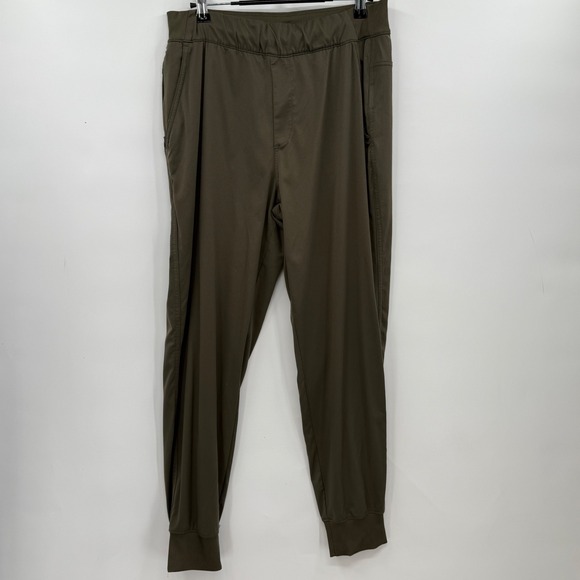 The North‎ Face Joggers Olive Green Athleisure Lounge Pants Womens Size M - Picture 1 of 11